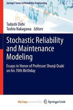 Stochastic Reliability and Maintenance Modeling