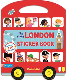My First London Sticker Book  9781447276173 Front Cover