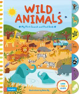 My First Search and Find: Wild Animals  9781447277279 Front Cover
