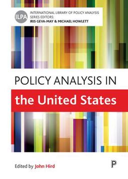 Policy Analysis in the United States Policy Analysis in the United States