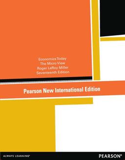 Economics Today Pearson New International Edition, Plus MyEconLab Without EText