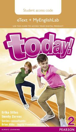 Today! 2 Students' MEL and EText Access Card