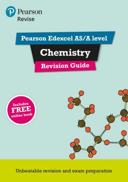 Pearson REVISE Edexcel AS/a Level Chemistry Revision Guide Inc Online Edition - for 2026, 2027 Exams