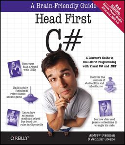 Head First C# 2nd 9781449380342 Front Cover