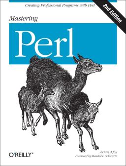 Mastering Perl Creating Professional Programs with Perl 2nd 9781449393113 Front Cover