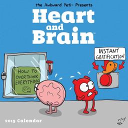 Heart and Brain 2019 Wall Calendar 2018 9781449492120 Front Cover