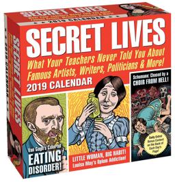 Secret Lives 2019 Day-To-Day Calendar