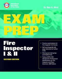 Exam Prep: Fire Inspector I and II 2nd 9781449609641 Front Cover