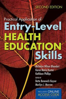 Practical Application of Entry-Level Health Education Skills Practical Application of Entry-Level Health Education Skills