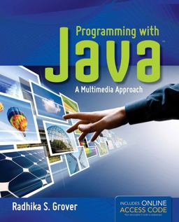 Programming with Java: a Multimedia Approach  9781449638610 Front Cover
