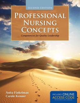 Professional Nursing Concepts Competencies for Quality Leadership 2nd 9781449646066 Front Cover