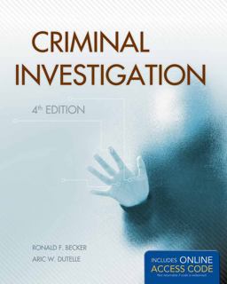 Criminal Investigation 4th 9781449650544 Front Cover