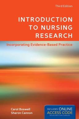 Introduction to Nursing Research 3rd 9781449681968 Front Cover
