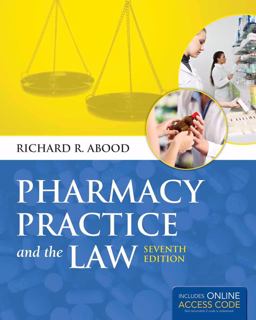 Pharmacy Practice and the Law:  9781449686918 Front Cover