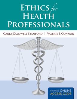 Ethics for Health Professionals  9781449689605 Front Cover