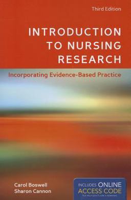 Introduction to Nursing Research : Incorporating Evidence-Based Practice 3rd 9781449695071 Front Cover