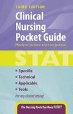 Clinical Nursing Pocket Guide 3rd 9781449699598 Front Cover