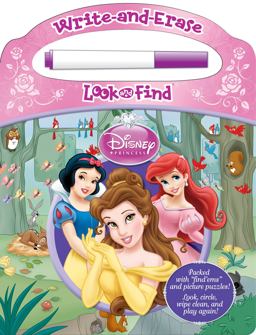 Disney Princess: Write-And-Erase Look and Find