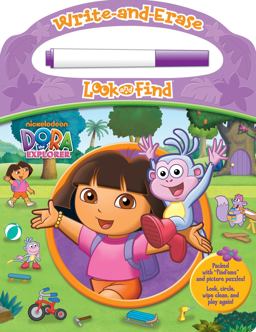 Nickelodeon Dora the Explorer: Write-And-Erase Look and Find