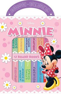 Disney Minnie: 12 Board Books  9781450844093 Front Cover
