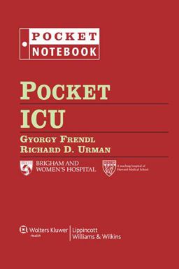 Pocket ICU  9781451109849 Front Cover