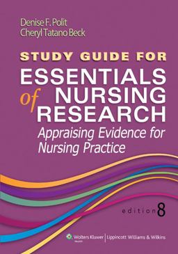Essentials of Nursing Research