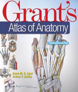 Grant's Atlas of Anatomy 13th 9781451182545 Front Cover