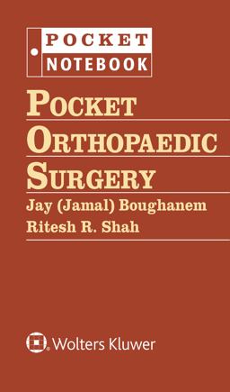 Pocket Orthopaedic Surgery  9781451185669 Front Cover