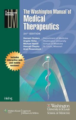 Medical Therapeutics 34th 9781451188516 Front Cover