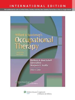 Willard Occupat Therapy 12th 2013 Revised  9781451189070 Front Cover