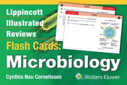 Lippincott Illustrated Reviews Flash Cards: Microbiology  9781451191172 Front Cover