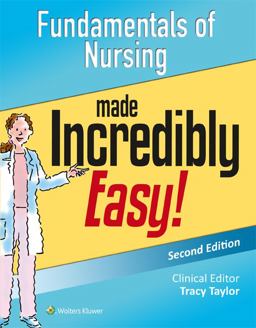 Fundamentals of Nursing Made Incredibly Easy! 2nd 9781451194241 Front Cover