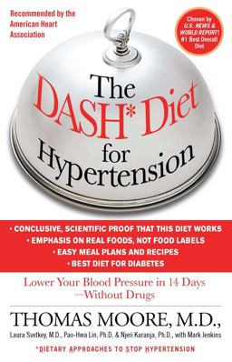 DASH Diet for Hypertension  9781451665581 Front Cover