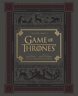 Inside HBO's Game of Thrones Seasons 1 and 2 (Game of Thrones Book, Book about HBO Series)  9781452110103 Front Cover