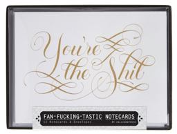 Fan-Fucking-tastic Notecards 12 Notecards and Envelopes  9781452125831 Front Cover
