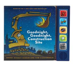 Goodnight, Goodnight Construction Site Sound Book  9781452128245 Front Cover