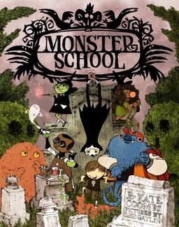 Monster School (Poetry Rhyming Books for Children, Poems about Kids, Spooky Books)  9781452129389 Front Cover