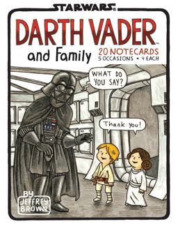Darth Vader and Family Notecards Darth Vader and Family Notecards