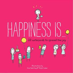 Happiness Is ... 20 Notecards and Envelopes  9781452145723 Front Cover
