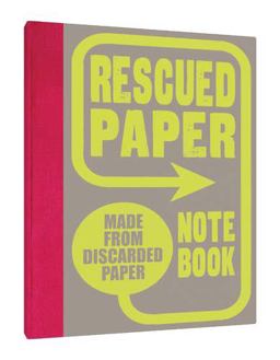 Rescued Paper Notebook, Hardcover  9781452150079 Front Cover