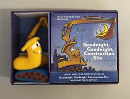 Goodnight, Goodnight, Construction Site Book and Plush Gift Set