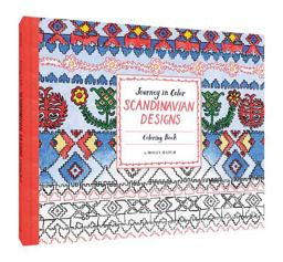 Journey in Color: Scandinavian Designs Coloring Book  9781452156972 Front Cover
