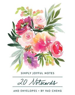 Simply Joyful Notes 20 Notecards and Envelopes  9781452158518 Front Cover