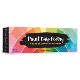 Paint Chip Poetry A Game of Color and Wordplay  9781452158808 Front Cover