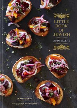 Little Book of Jewish Appetizers (Jewish Cookbook, Hannukah Gift)  9781452159133 Front Cover