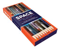 Space Swirl Colored Pencils 10 Two-Tone Pencils Featuring Photos from NASA  9781452160986 Front Cover
