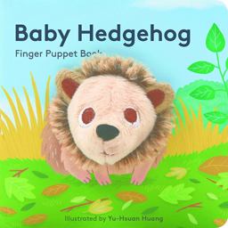 Baby Hedgehog: Finger Puppet Book  9781452163765 Front Cover