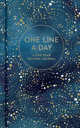 Celestial One Line a Day A Five-Year Memory Book  9781452164601 Front Cover