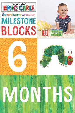 World of Eric Carle (TM) the Very Hungry Caterpillar (TM) Milestone Blocks (Milestone Gift for Parents, Very Hungry Caterpillar)  9781452165363 Front Cover