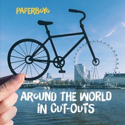 Around the World in Cut-Outs (Books about Cities, Books about Geography) 2018 9781452169415 Front Cover